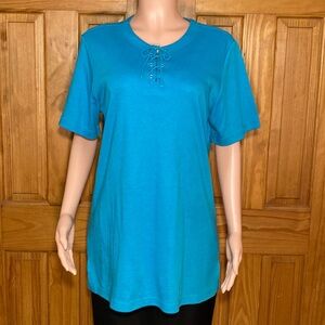 NWOT Blair Top Blouse Size L